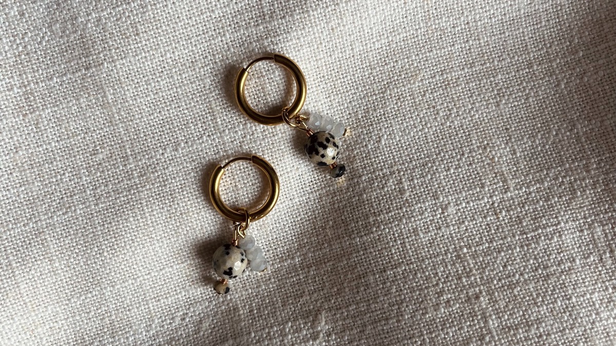 Stracciatella Noé earrings